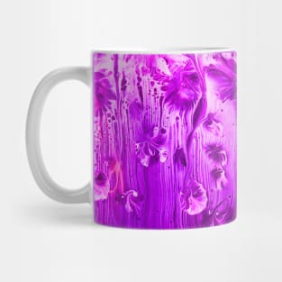 Shades of Purple Abstract Mug